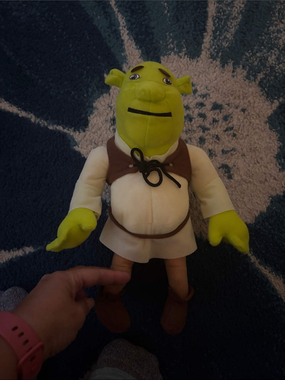 Green Plush Fantasy Ogre Stuffed Animal - Soft Kids Toy